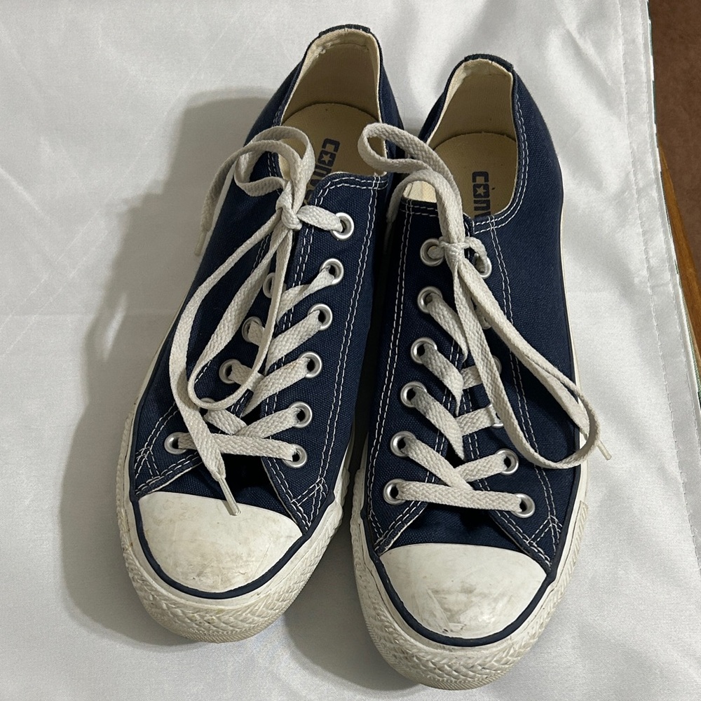 Converse Dark Blue Sneakers with White Accents